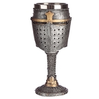 Coupe Chevalier Armure Medievale