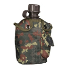Water bottle with Camouflage Cover