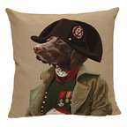 Decorative cushion Napoleon Labrador