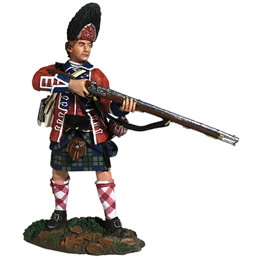 Figurine British Grenadier Standing Alert 1760-63