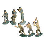 Japanese infantry figurine 48 pieces