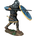 Figurine "Svend" Viking Defending with Sword and Shield