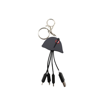 Bicorne Charger Keychain