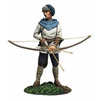 Figurine "Recene" Archer Saxon en alerte