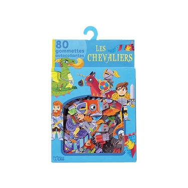 Gommettes autocollantes Les Chevaliers