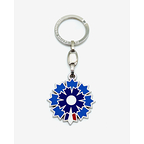 Cornflower Keychain Tricolor