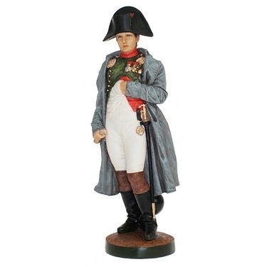 Colored Napoleon statuette