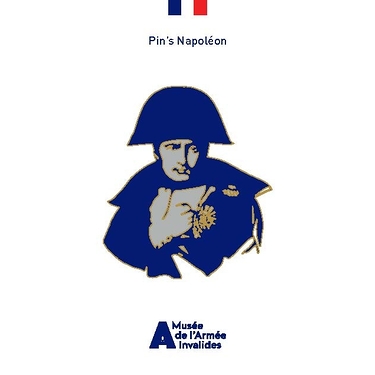 Label pin Napoleon's Silhouette