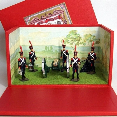 Diorama The gunners of the Guard