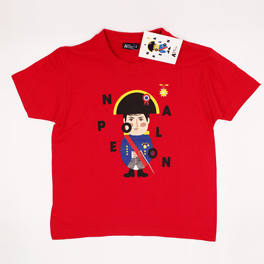Tshirt Enfant Napoleon Rouge 6A